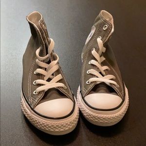 Brand New Converse high tops gray
